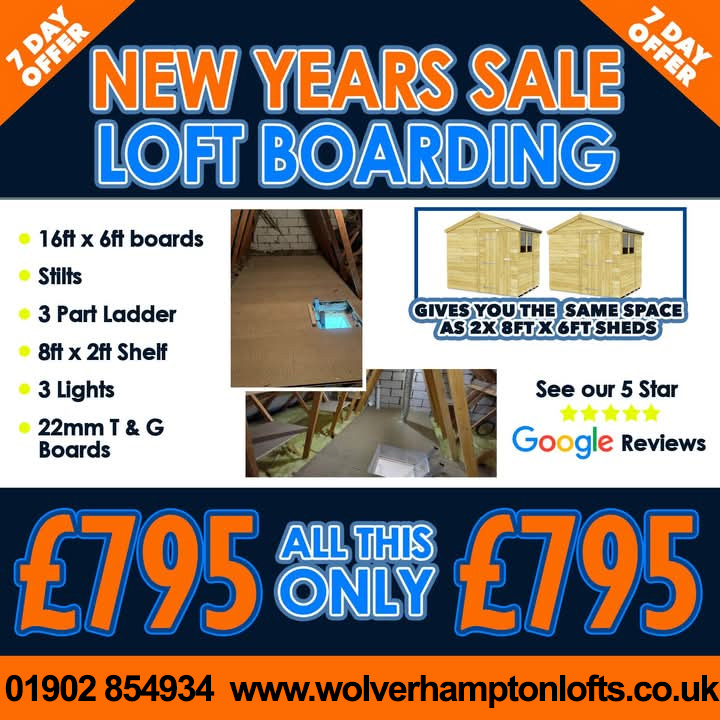 Wolverhampton Lofts 7 day Offer
